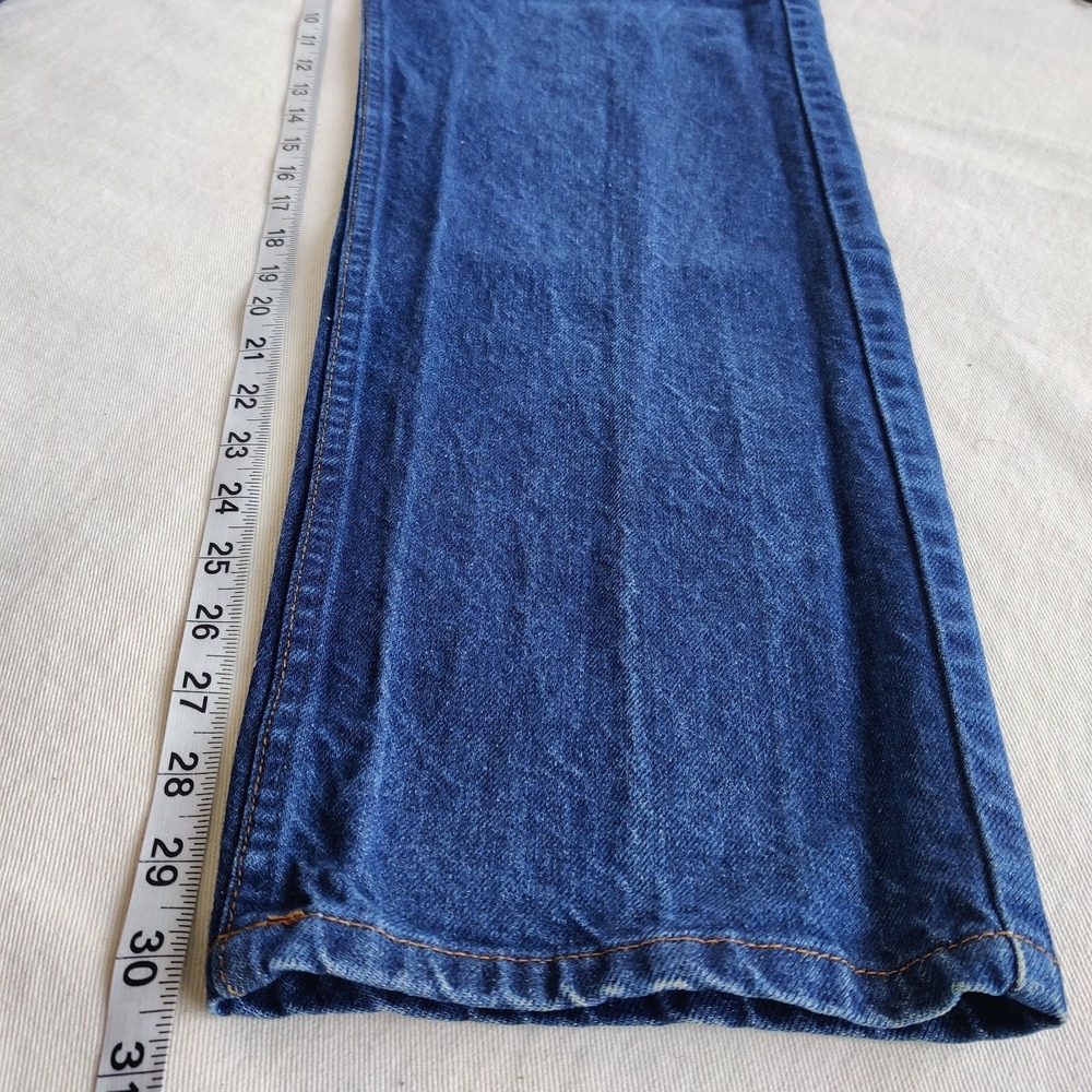Vtg Levis 515-0693 Orange Tab Blue Jeans USA MADE Denim Pants Men's 35 x 30.5 - Picture 12 of 14